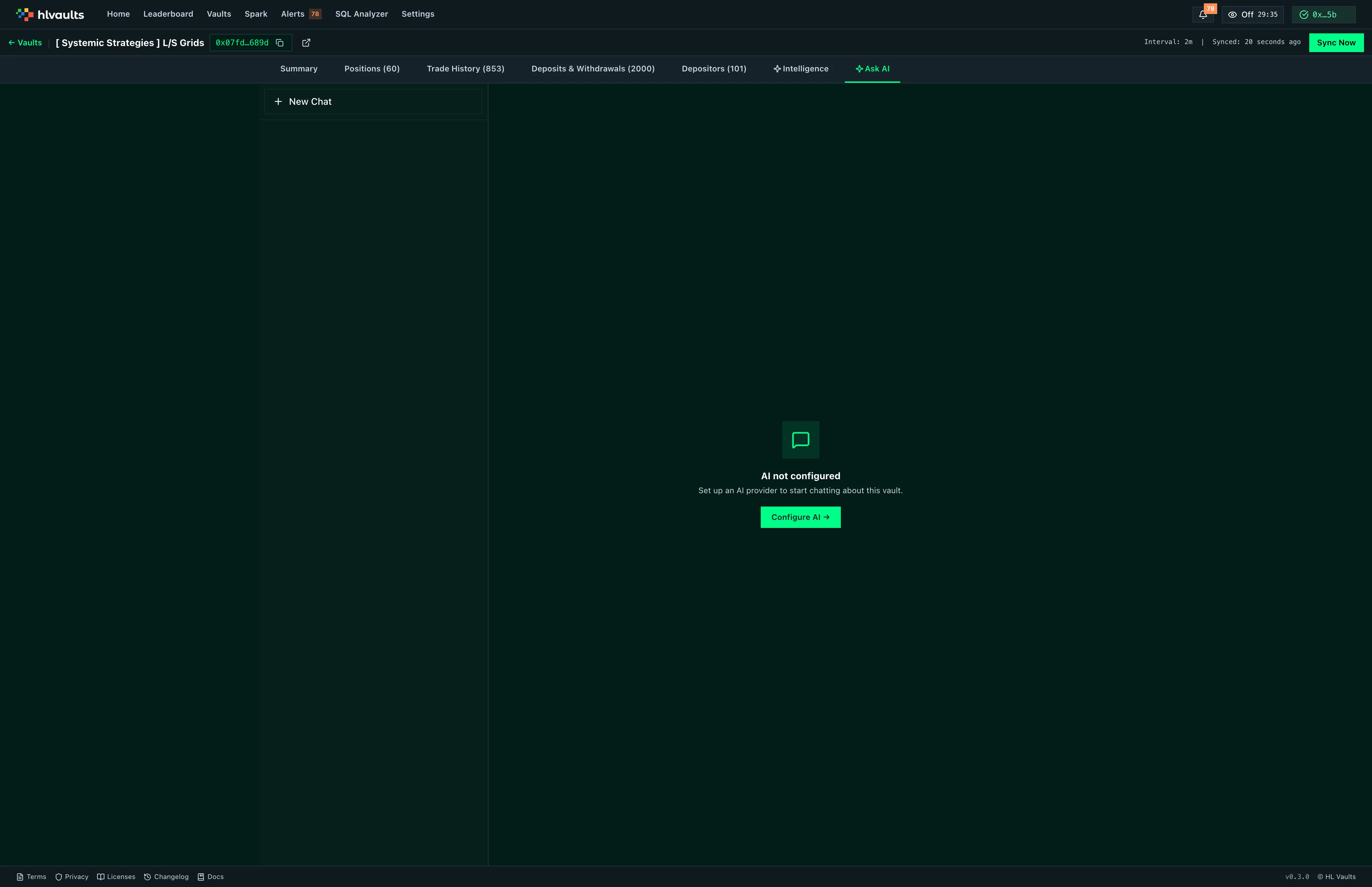 vault detail ask ai